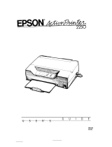 Epson ActionPrinter 2250 - ActionPrinter-2250 Impact Printer User manual