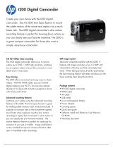 HP t200 Digital Camcorder Product information