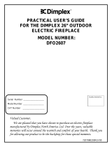 Dimplex DFO2607 User manual