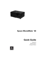 Epson MovieMate 50 User guide