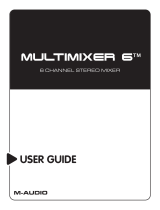 M-Audio Multimixer 6 User manual