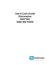 Maytag MSE 760 FARS User manual