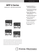 Extron electronics MTP U Series User manual