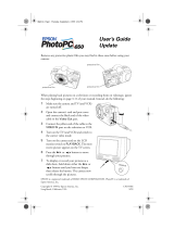 Seiko PhotoPC 650 User manual