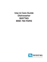 Maytag MSE 760 FARS User manual