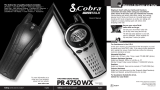 Cobra Electronics PR4750wx User manual