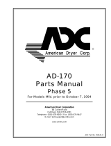 ADC AD-170 User manual