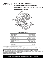 Ryobi CSB130 User manual