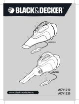 Black & Decker ADV1220 User manual
