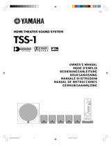 Yamaha TSS1B Owner's manual