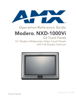 AMX NXD-1000Vi User manual