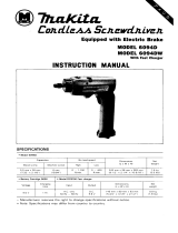 Makita 6094DW User manual