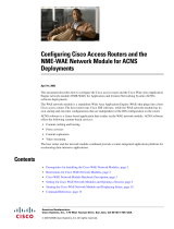 Cisco NME-WAE-502-K9 - Wide Area Application Services Network Module User manual