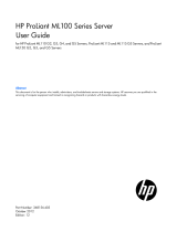 HP ML100 User manual
