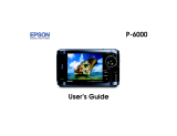 Epson P-6000 User manual