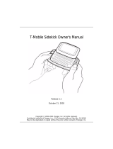 T-Mobile Sidekick User manual