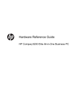 HP Compaq 8200 Elite All-in-One PC Reference guide