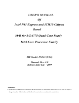 Microsoft MOTHERBOARD  PXP43 User manual