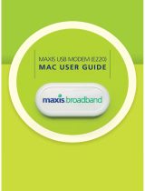 Maxis E220 User manual