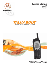 Motorola T2290 User manual