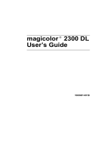 MINOLTA-QMS 2300 DL User manual