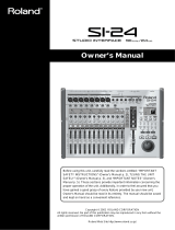 Roland SI-24 User manual