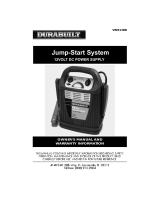 Vector JUMP-START SYSTEM User manual
