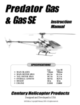 Century Helicopter Products Gas SE User manual