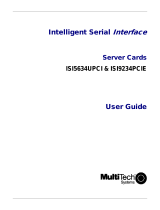 Multitech ISI5634UPCI User manual