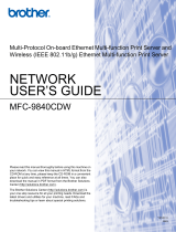 Brother MFC-9840CDW User guide