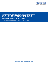 Epson S5U1C17801T1100 User manual