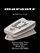 Marantz rc 5000 Owner's manual