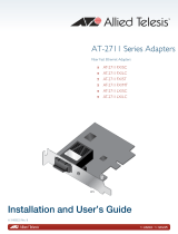 Allied Telesis AT-2711FX/ST User manual