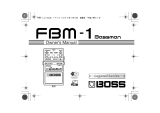 Boss FBM-1 Owner's manual