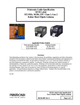 Printronix SL5000r MP2 User manual
