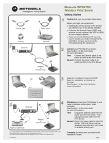 Motorola WPS870G - Wireless Print Server User manual