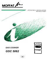 Moffat GSC5062W User manual