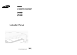 Samsung SV-643B User manual