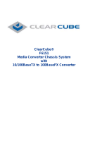 ClearCube F6151 User manual