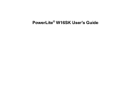 Epson W16SK User manual
