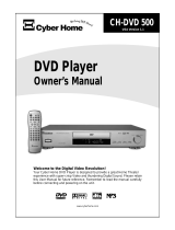 CyberHome Entertainment Cyber Home CH-DVD500 User manual