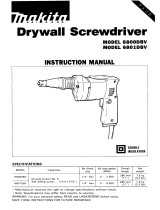 Makita 6800DBV User manual