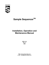 Sentry Sample Sequencer Specification