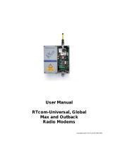 RTcom Radio Modems User manual