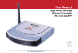 Buffalo Technology WLI-TX4-G54HP User manual