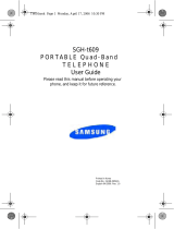 Samsung SGH-T609 User manual