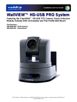 VADDIO WallVIEW HD-USB PRO System User guide