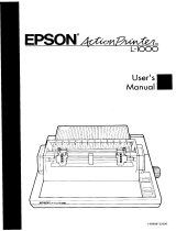 Epson ActionPrinter L-1000 User manual
