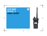 Motorola APX 4000 User manual