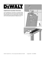DeWalt DW7464 User manual
